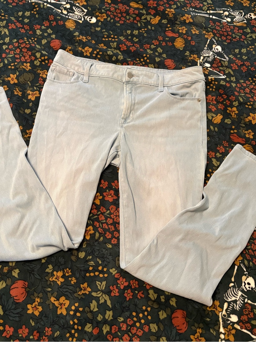 Old Navy Light Blue Skinny Jeans for Women